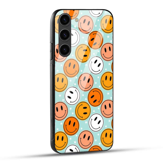 Samsung Galaxy S23 Plus 5G Back Cover Smile Of Happiness Printed Glass Case