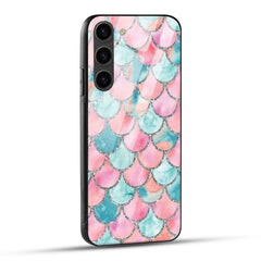 Samsung Galaxy S23 5G Back Cover Mirror Pattern Printed Glass Case
