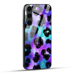 Samsung Galaxy S23 Plus 5G Back Cover Blue Colour Pattern Printed Glass Case