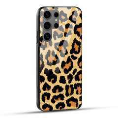 Samsung Galaxy S24 Ultra 5G Back Cover Leopard Pastel Art Printed Glass Case