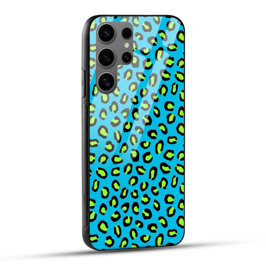 Samsung Galaxy S24 Ultra 5G Back Cover Animal Texture Printed Glass Case