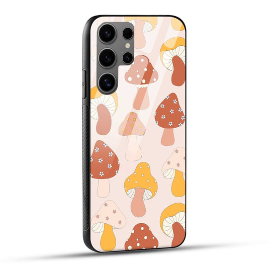 Samsung Galaxy S24 Ultra 5G Back Cover Mashrooms Art Printed Glass Case