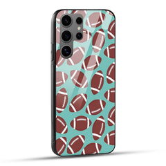 Samsung Galaxy S24 Ultra 5G Back Cover American Soccer Printed Glass Case