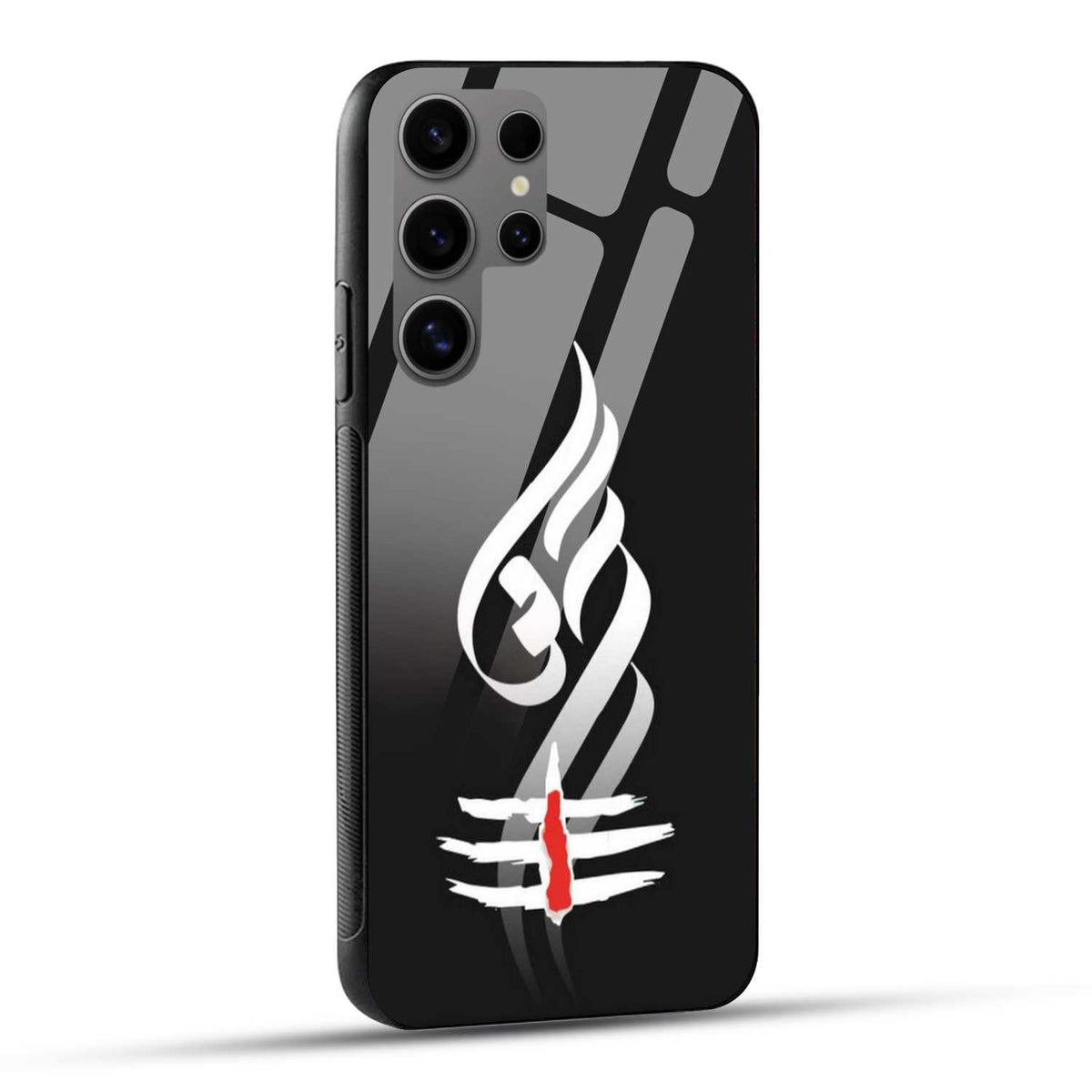 Samsung Galaxy S24 Ultra 5G Back Cover Om Namah Shivay Lord Shiva Printed Glass Case