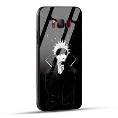 Samsung Galaxy S8 Back Cover Anime Printed Glass Case