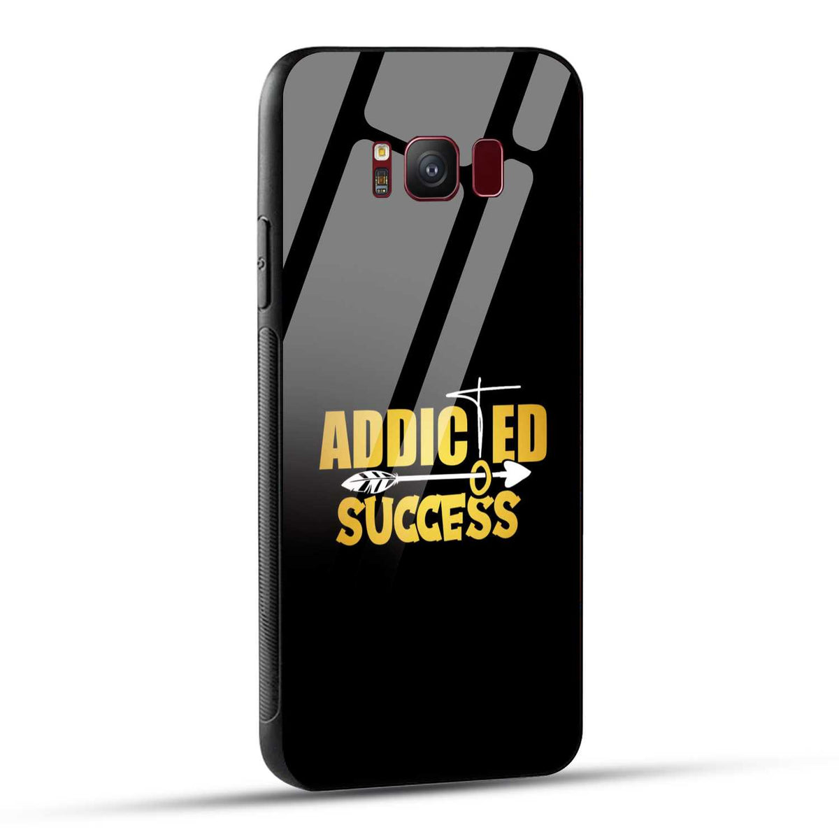 Samsung Galaxy S8 Back Cover Addicted To Success Empowerment Quote Printed Glass Case