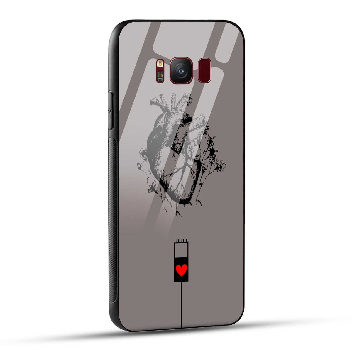 Samsung Galaxy S8 Back Cover Colorful Watercolor Painting Printed Glass Case