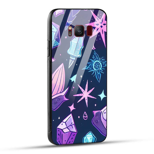 Samsung Galaxy S8 Back Cover Stones Of Ancestors Printed Glass Case