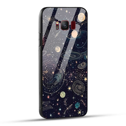 Samsung Galaxy S8 Back Cover Beauty Of Multiverse Art Printed Glass Case