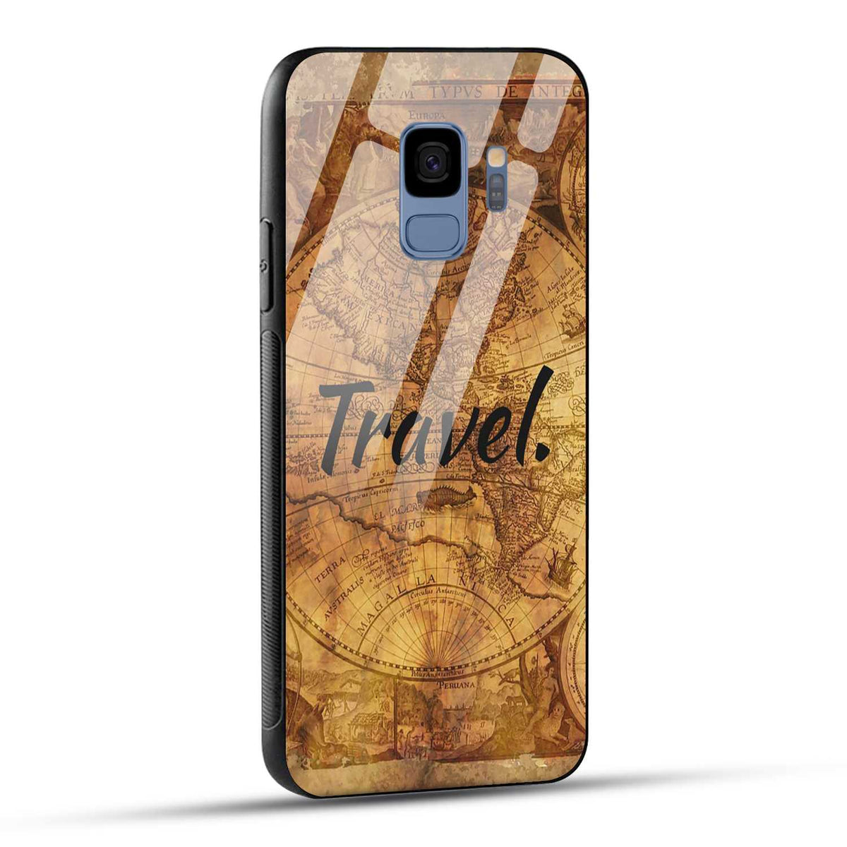 Samsung Galaxy S9 Back Cover Travel Printed Glass Case
