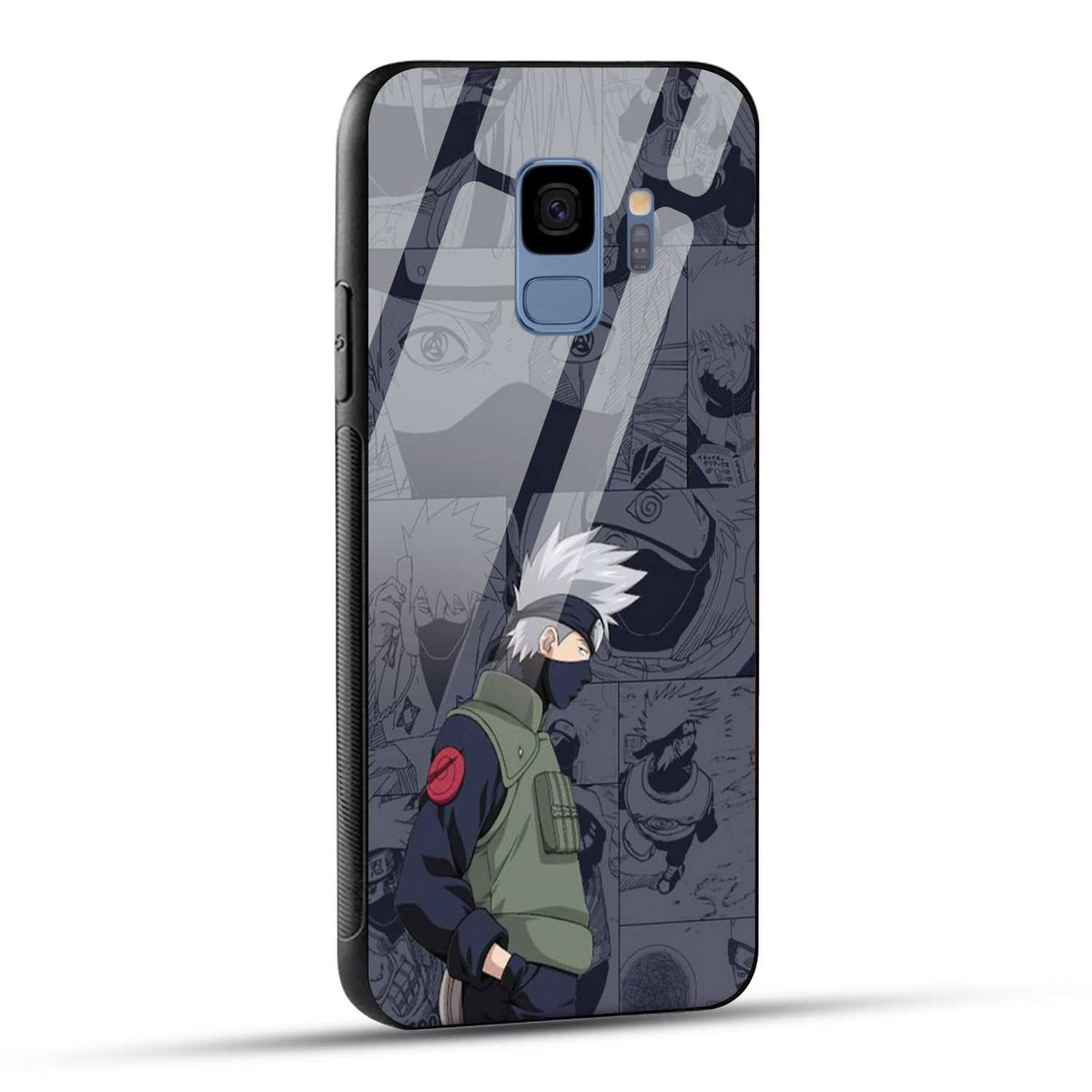 Samsung Galaxy S9 Back Cover Kakashii Printed Glass Case