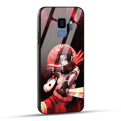 Samsung Galaxy S9 Back Cover Itachii Printed Glass Case