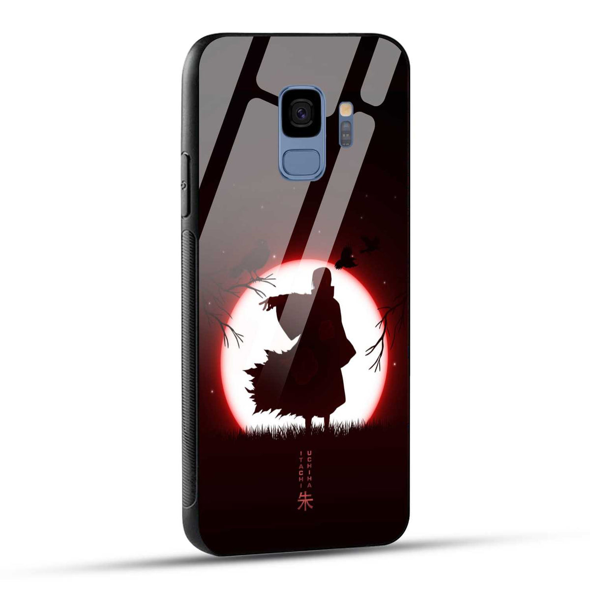 Samsung Galaxy S9 Back Cover Itachi Uchiha Printed Glass Case