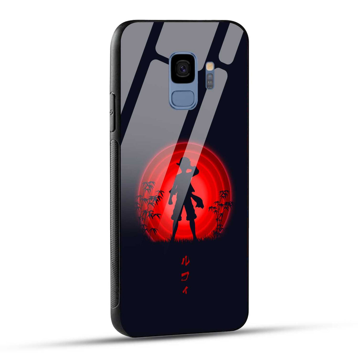 Samsung Galaxy S9 Back Cover Luffy Printed Glass Case