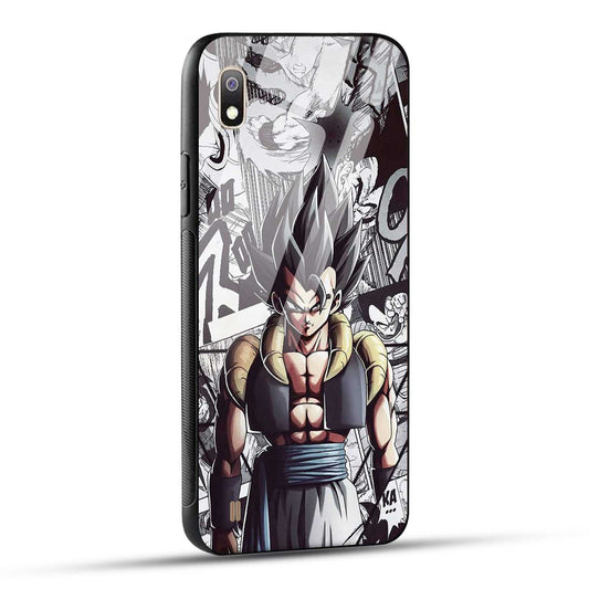 Samsung Galaxy A10 Back Cover Looking Angry Printed Glass Case