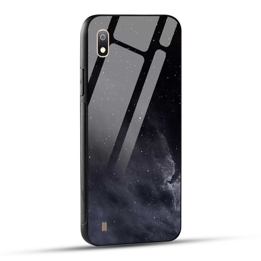 Samsung Galaxy A10 Back Cover Stars In The Dark Printed Glass Case