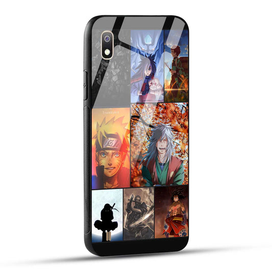 Samsung Galaxy A10 Back Cover Kakashii Narutto Printed Glass Case