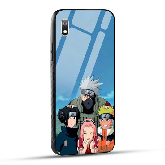 Samsung Galaxy A10 Back Cover Kakashi Printed Glass Case