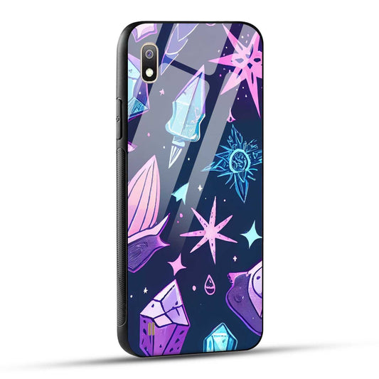 Samsung Galaxy A10 Back Cover Stones Of Ancestors Printed Glass Case