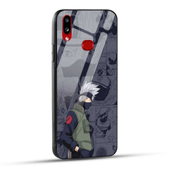Samsung Galaxy A10s / Samsung Galaxy M01s Back Cover Kakashii Printed Glass Case