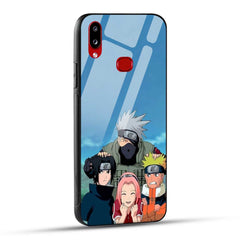 Samsung Galaxy A10s / Samsung Galaxy M01s Back Cover Kakashi Printed Glass Case