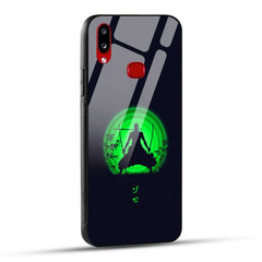 Samsung Galaxy A10s / Samsung Galaxy M01s Back Cover Zoro Printed Glass Case