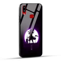 Samsung Galaxy A10s / Samsung Galaxy M01s Back Cover Madara Uchiha Printed Glass Case