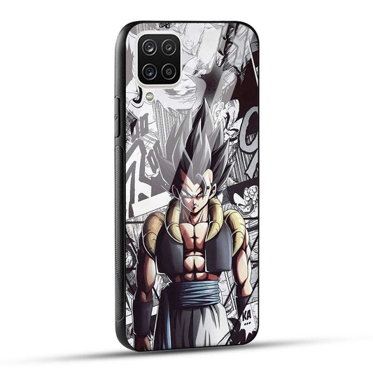 Samsung Galaxy A12 / M12 / F12 Back Cover Looking Angry Printed Glass Case
