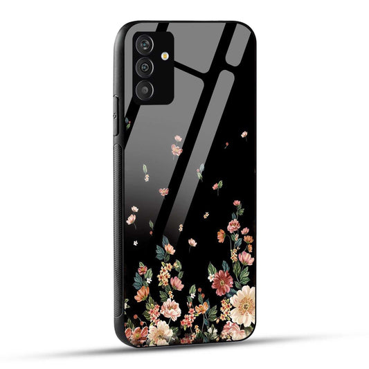 Samsung Galaxy A34 5G Back Cover Flowers Girly Printed Glass Case