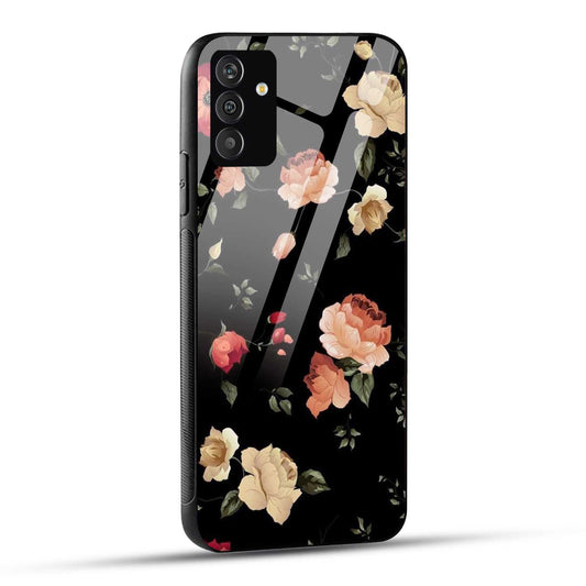Samsung Galaxy A54 5G Back Cover Flowers Froral Printed Glass Case