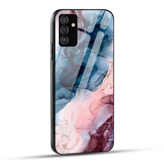 Samsung Galaxy A34 5G Back Cover Marble Color Printed Glass Case