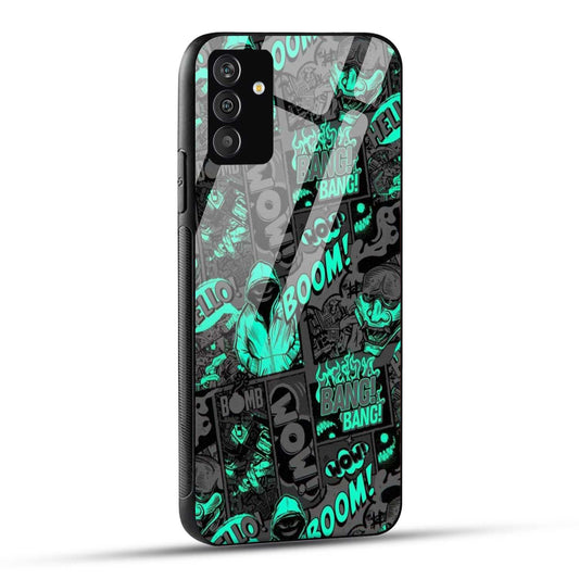 Samsung Galaxy A34 5G Back Cover Boom Printed Glass Case