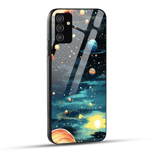 Samsung Galaxy A34 5G Back Cover Stars Astral Scenes Glass Case