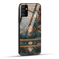 Samsung Galaxy A54 5G Back Cover African Tribal Stories Glass Case
