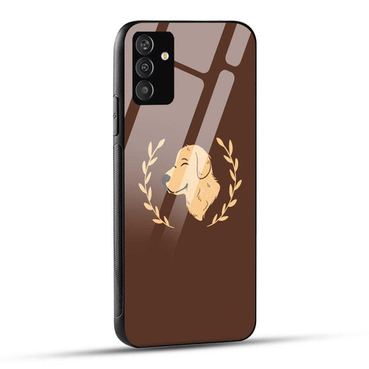 Samsung Galaxy A05s Back Cover Dog Printed Glass Case