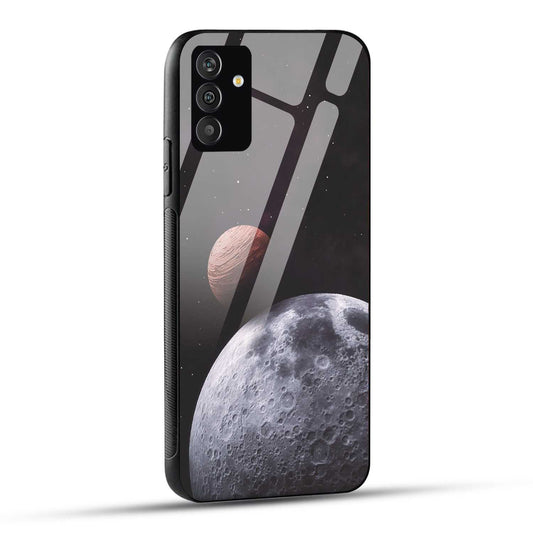 Samsung Galaxy A14 5G Back Cover Galaxy Space Printed Glass Case