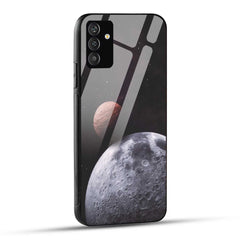 Samsung Galaxy S24 5G Back Cover Galaxy Space Printed Glass Case