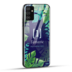 Samsung Galaxy S24 5G Back Cover Tropical Themed Printed Glass Case