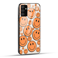 Samsung Galaxy A05s Back Cover Smile Printed Glass Case