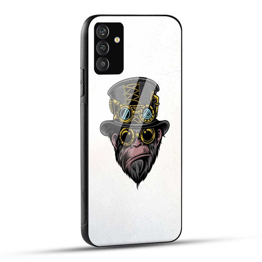 Samsung Galaxy A05s Back Cover Monkey Printed Glass Case