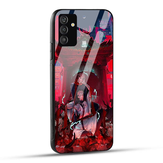 Samsung Galaxy A34 5G Back Cover Sukuna Printed Glass Case