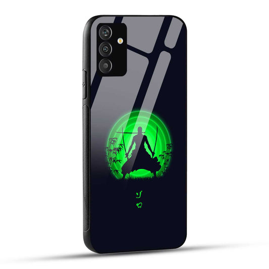 Samsung Galaxy A34 5G Back Cover Zoro Printed Glass Case