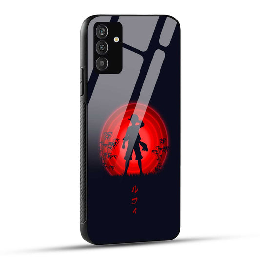 Samsung Galaxy A34 5G Back Cover Luffy Printed Glass Case