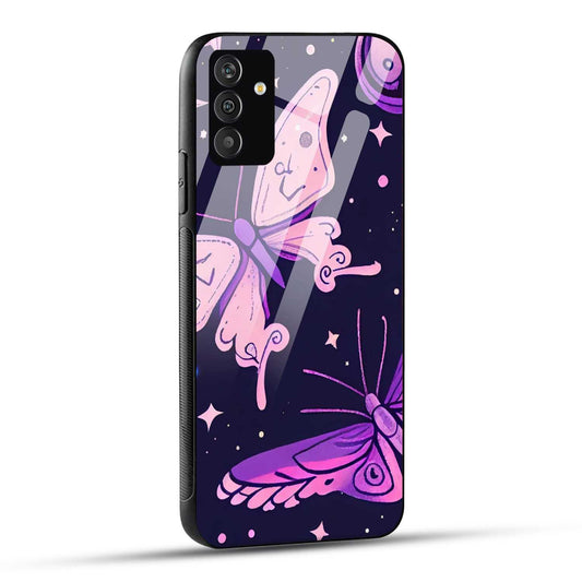 Samsung Galaxy F54 Back Cover Magic Butterflies Art Printed Glass Case