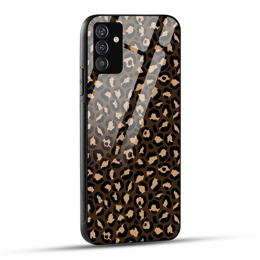Samsung Galaxy F54 Back Cover Dark Green Texter  Printed Glass Case