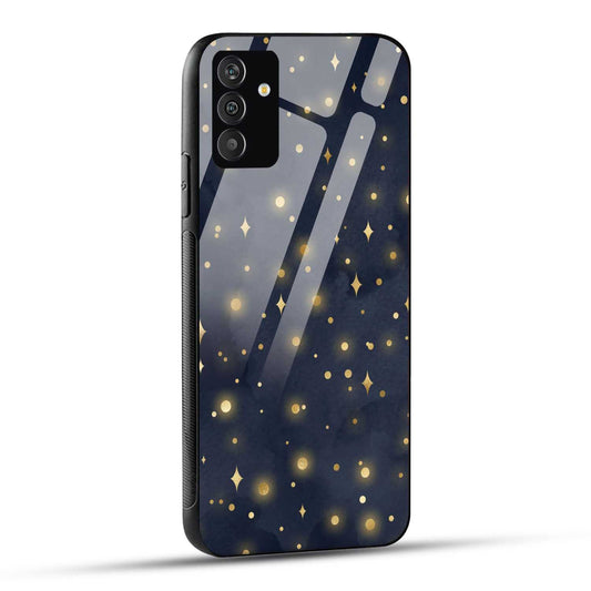 Samsung Galaxy F54 Back Cover Lost In Space Find By Stars Printed Glass Case