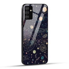 Samsung Galaxy F54 Back Cover Beauty Of Multiverse Art Printed Glass Case