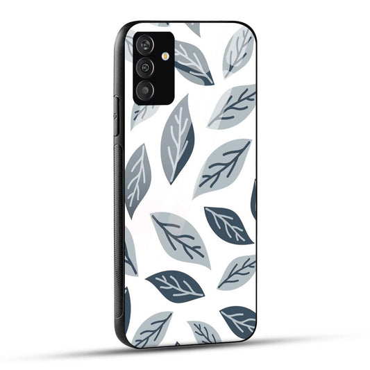Samsung Galaxy F54 Back Cover Leaf Floating In Air Art Of Doodle Printed Glass Case