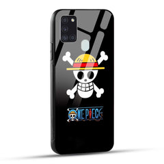 Samsung Galaxy A21s Back Cover One Piece Printed Glass Case