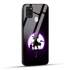 Samsung Galaxy A21s Back Cover Madara Uchiha Printed Glass Case